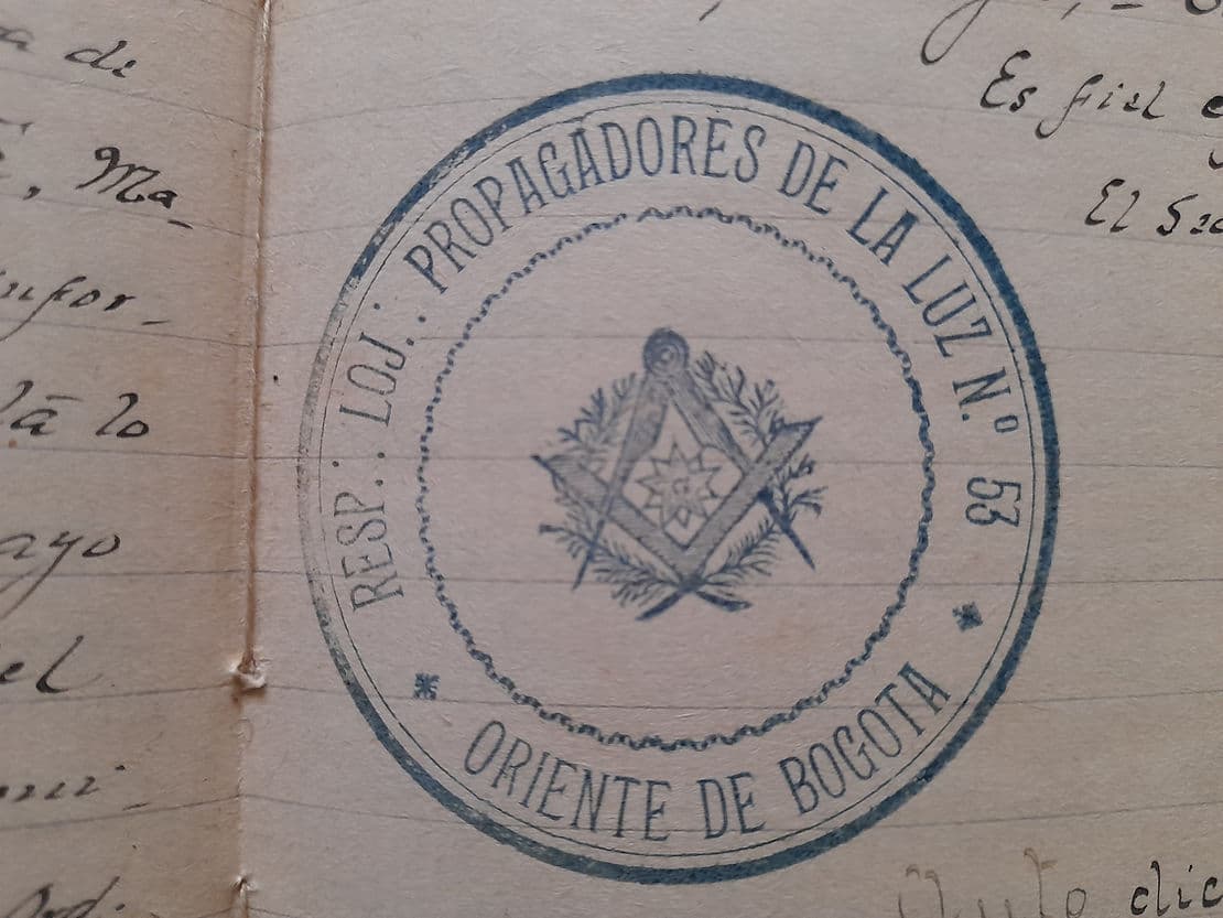 Sello Log ∴ Propagadores de la Luz N°1