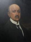 Retrato pintado de Leo Kopp